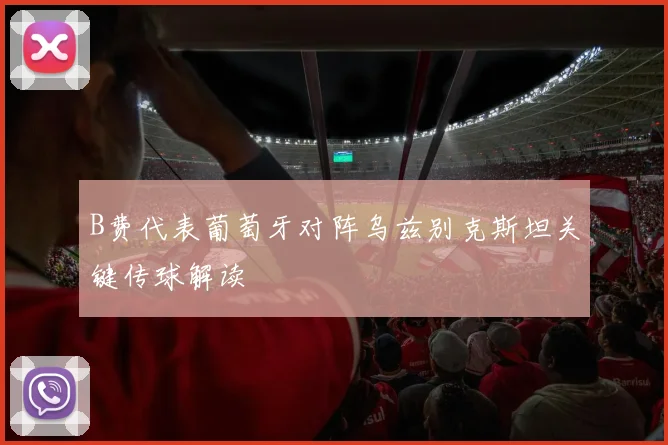 B费代表葡萄牙对阵乌兹别克斯坦关键传球解读